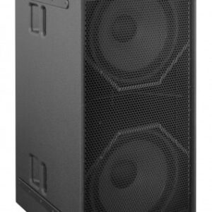 Alcons Audio BF362 mkII – High-Output 2×18" Subwoofer mit X-Venting, Frontansicht