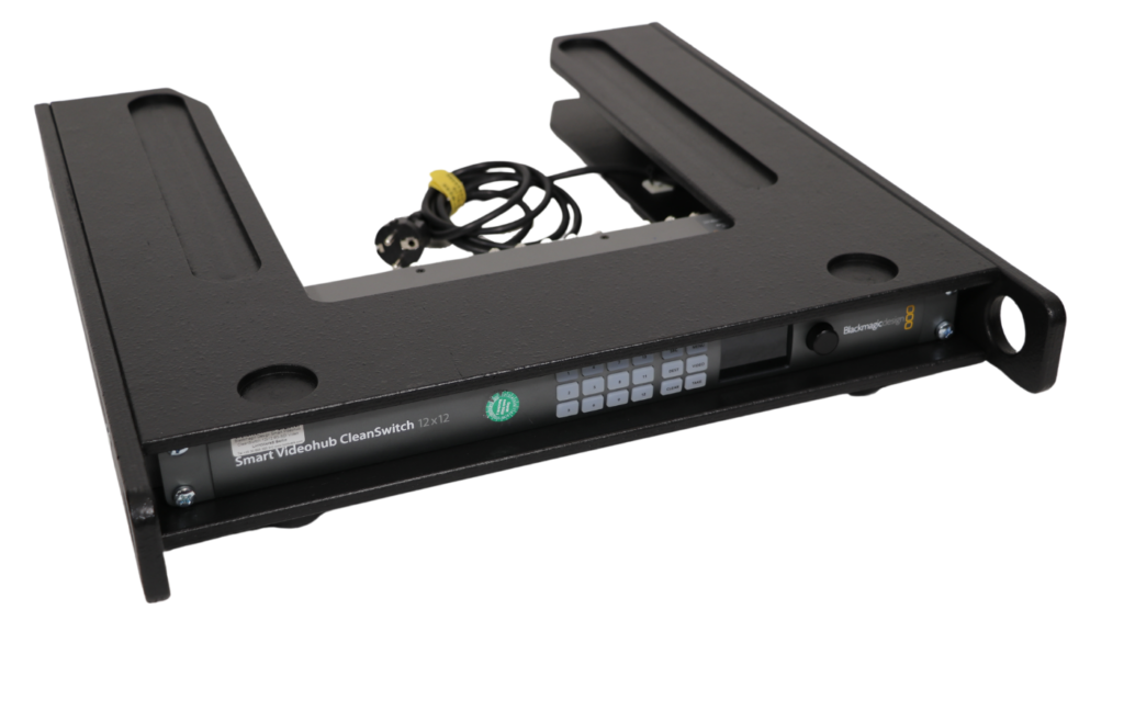 Blackmagic Design Smart Videohub CleanSwitch 12×12 6G-SDI Video Kreuzschiene mit Resync