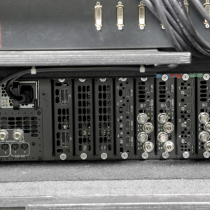 Barco S3-4K Screenmanagementsystem 3HE Rack Frontansicht