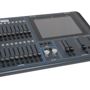 ChamSys QuickQ 10 – kompaktes DMX Lichtpult mit 9,7-Zoll-Touchscreen, Frontansicht
