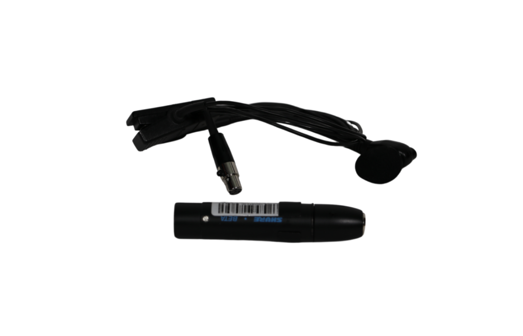 Shure Beta WB98H Kondensator-Clipmikrofon mit Tiny QG-Anschlussstecker, Niere