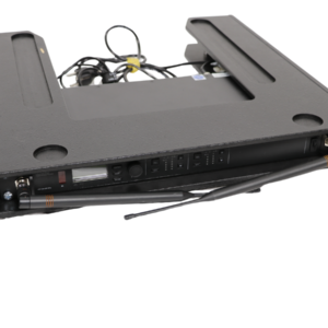 Shure ULXD4D-H51 Zweikanalempfänger Frontansicht 19 Zoll