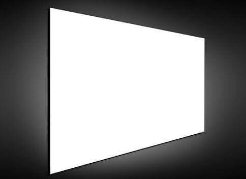 Stumpfl Aufproleinwand FULLWHITE für Klemmrahmen 16:9, 3,56 x 2 m