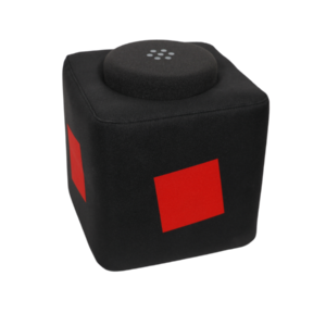 Catchbox Mod Wurfmikrofon – weiches Schaumstoff-Mikrofon mit Cover, Frontansicht