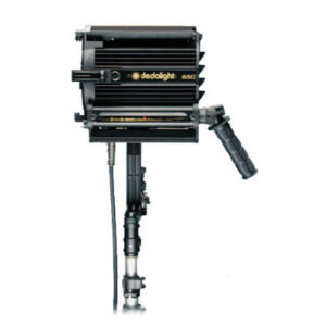 Dedolight DLH650 – 650W Tungsten Scheinwerfer mit Dual-Linsen-Optik, Seitenansicht
