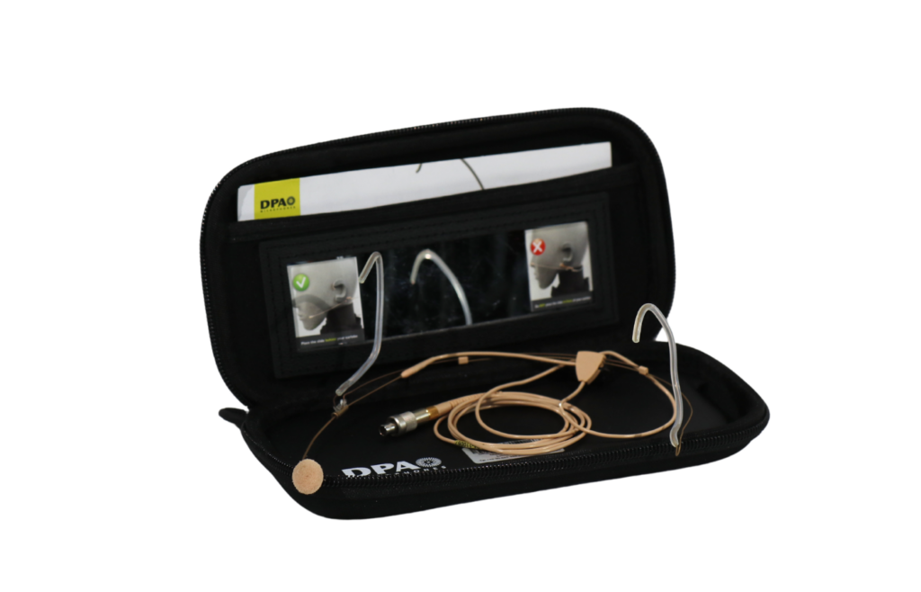DPA 4488-DC-R-F00, Headset Mikrofon, Niere, Beige